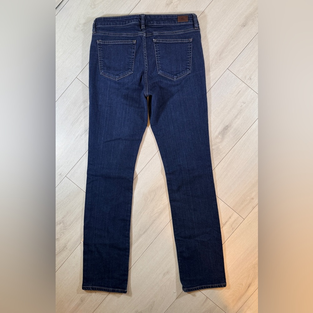 Lauren Ralph Lauren Modern Straight Leg Jeans Dark Indigo Wash Size 6 - Picture 2 of 16